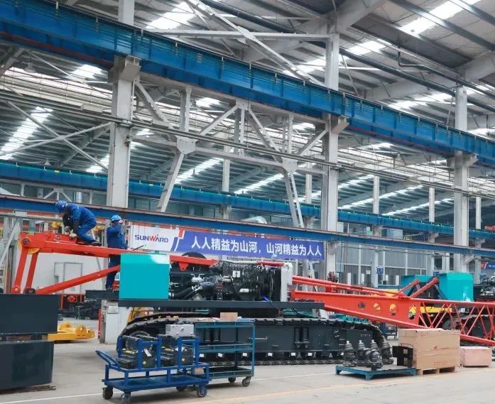 向著沖刺目標全力以赴！山河智能正式開工