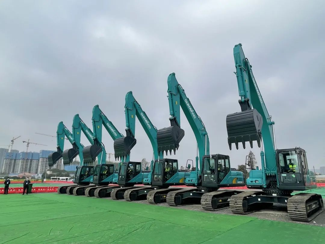 山河智能亮相岳麓山實驗室建設項目開工儀式