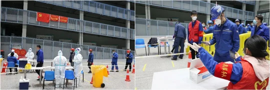 抗疫先鋒在行動！山河智能志愿者助力核酸采樣