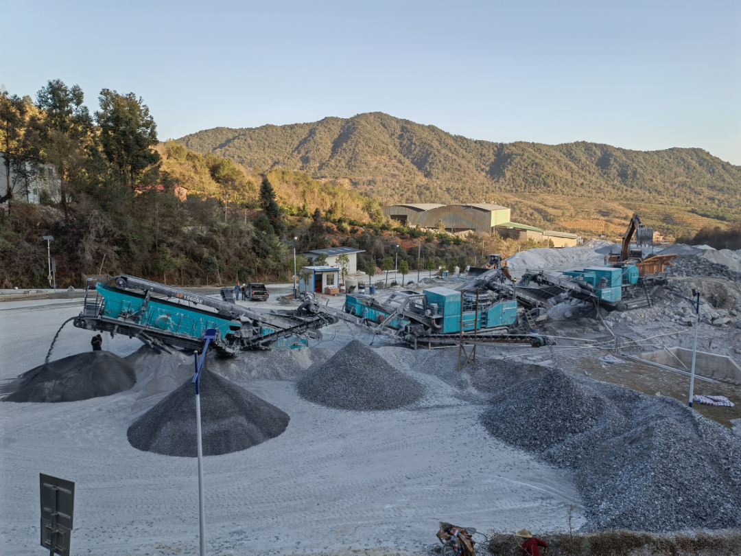 高性能+優服務！山河普石勒移動破碎篩分成套設備“重拳出擊”
