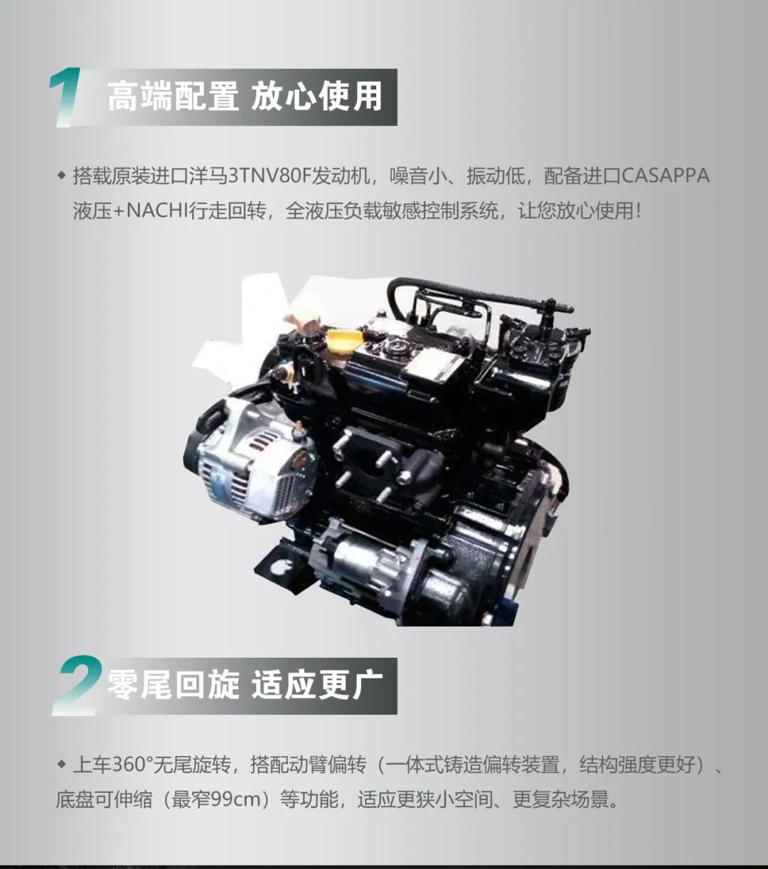 一圖讀懂 | 國產品牌歐洲銷冠！這款山河智能微小挖超值