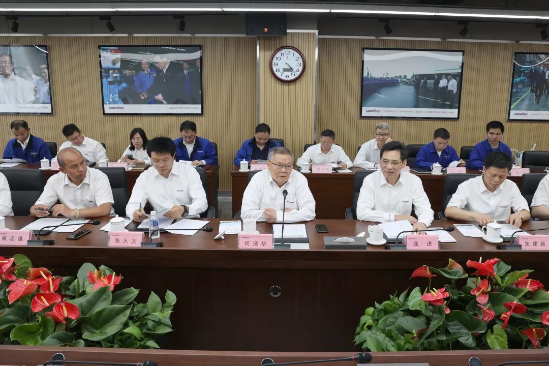 深化產學研合作！中南大學校長、中國工程院院士田紅旗率團拜訪山河智能