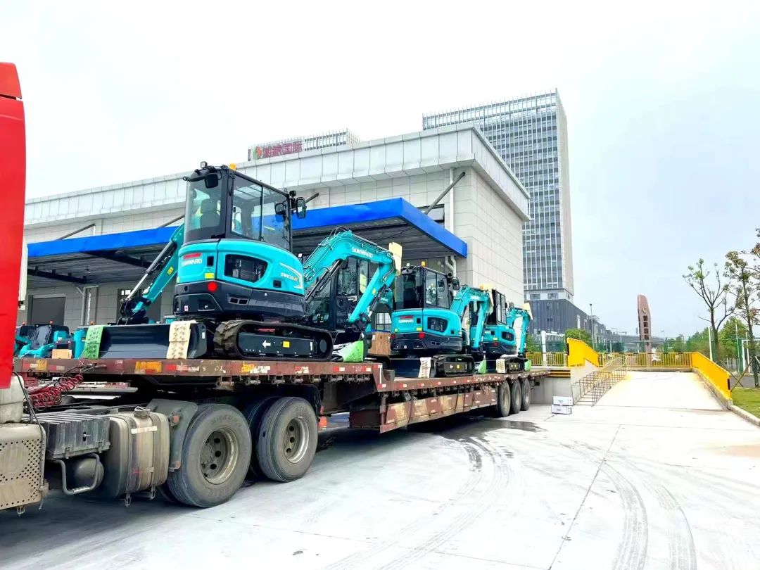 持續進軍國際市場！中歐班列（長沙）山河智能專列成功首發