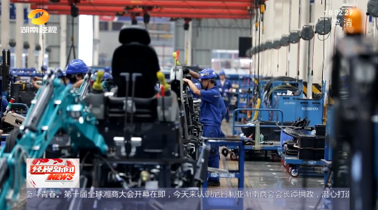 湖南經視 | 大道向前·沿著總書記的足跡 山河智能：自主創新壯我“山河”