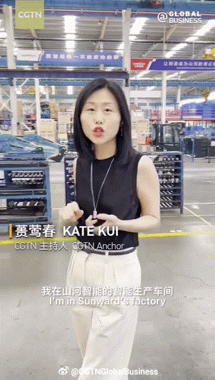 CGTN探廠！專訪山河智能董事長、首席專家何清華花絮來了