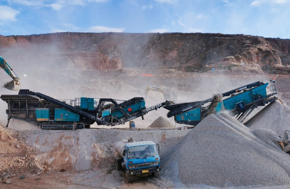 時產成品料400噸！山河普石勒破碎篩分成套設備助力云南礦山生態恢復項目