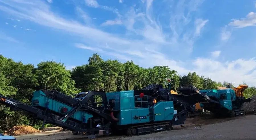 山河普石勒成套移動破碎設備助力哈伊高鐵鐵伊段建設