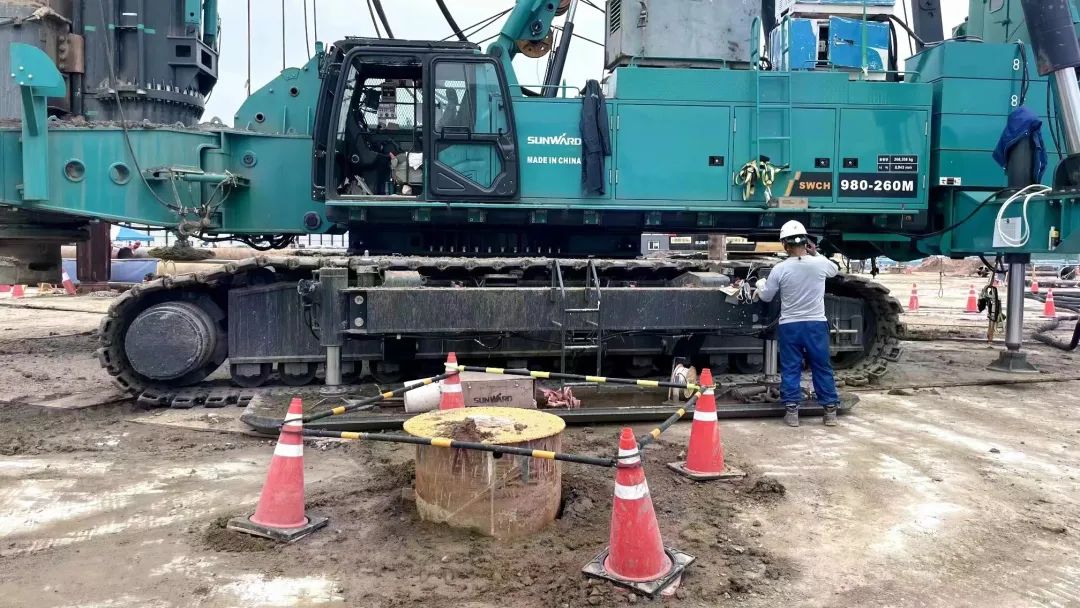 “全球最高樁架”嶄露頭角！山河智能實力助建韓國首爾麻古MICE綜合園區