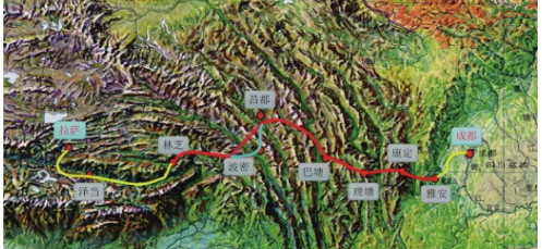 決戰“世界之巔”！山河智能旋挖鉆機實力助建川藏鐵路