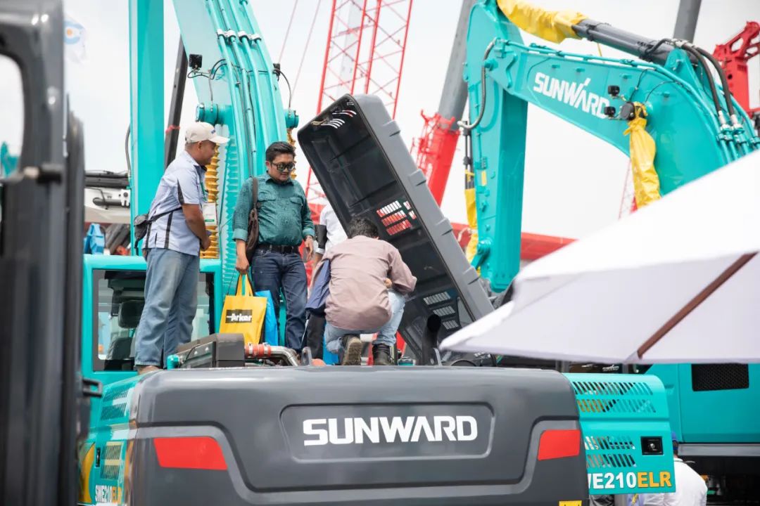 本地化建設顯成效！山河智能攜礦山成套裝備亮相印尼礦業展