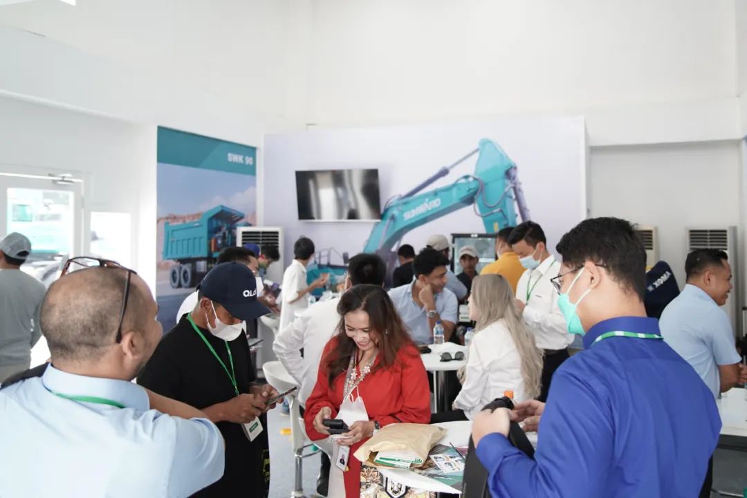 本地化建設顯成效！山河智能攜礦山成套裝備亮相印尼礦業展