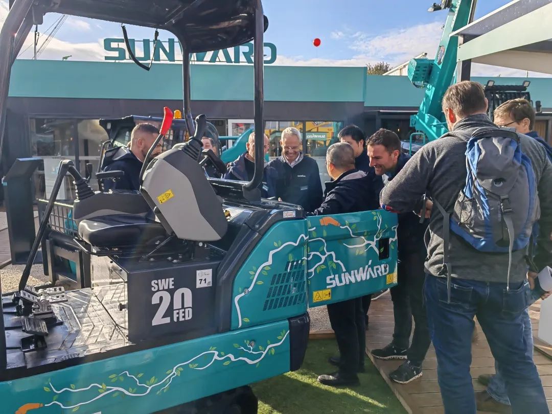 Bauma 2022 | 一組火熱現場圖帶您重溫山河智能德國寶馬展之旅