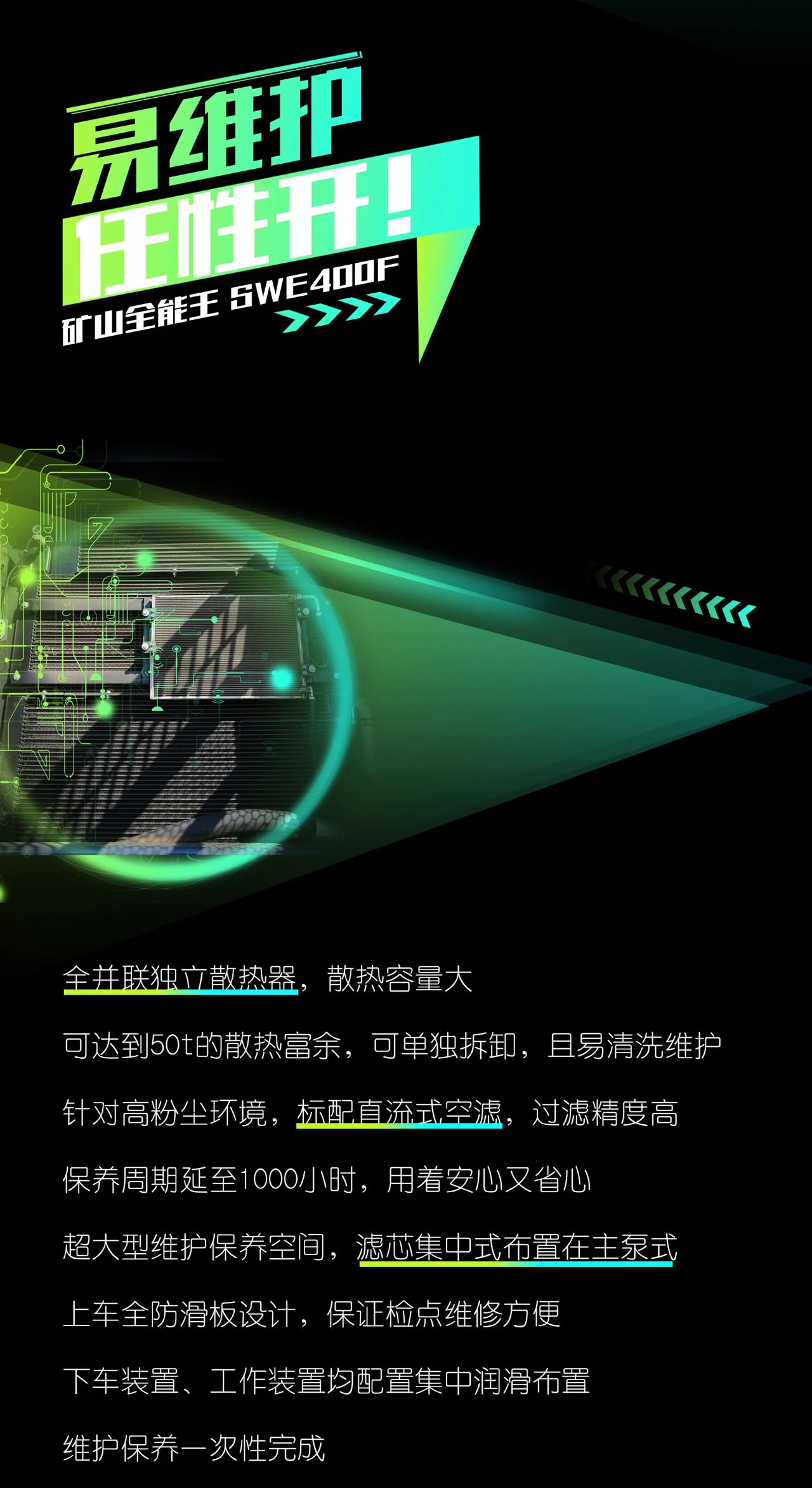 國四精品 | 要產能、夠有勁！“滿級”挖機還得看“礦山全能王”SWE400F