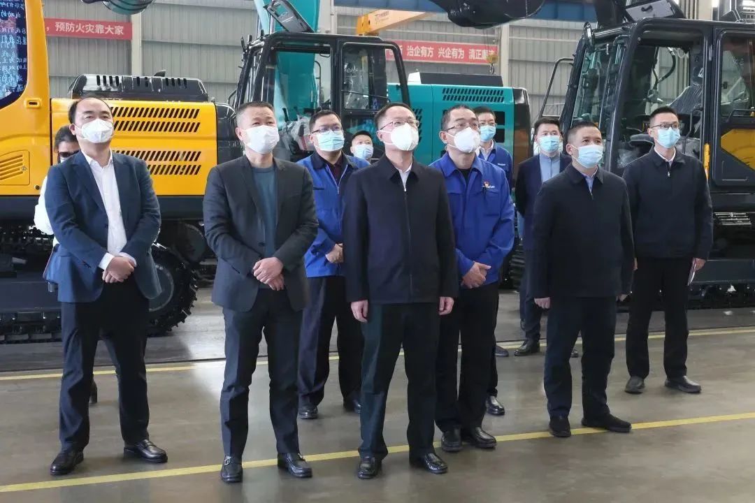 彭濤副市長督導山河智能安全生產工作、開展新春慰問