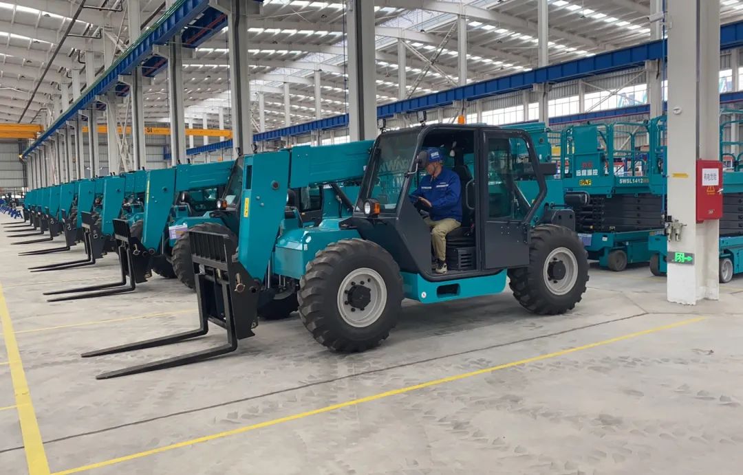 吹響復工“沖鋒號”，全力沖刺“開門紅”！山河智能高空機械復工復產進行時