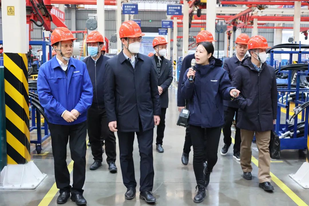 農業農村部農機化司調研山河智能