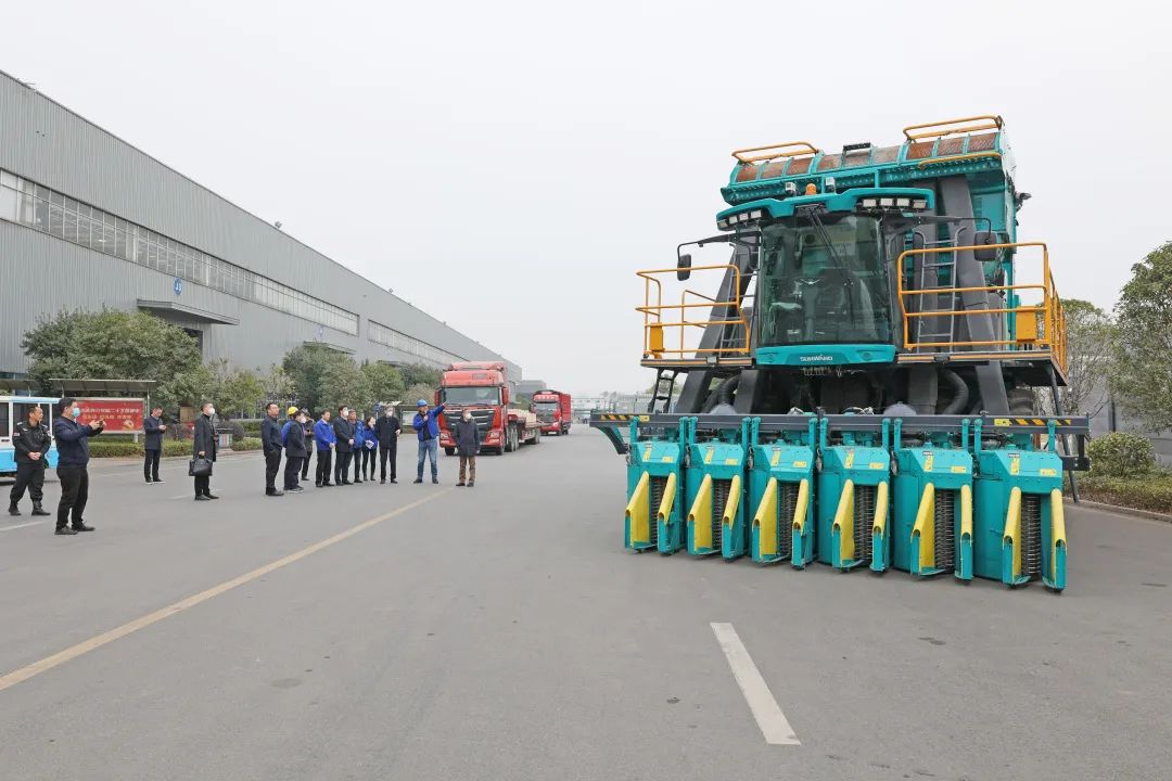 農業農村部農機化司調研山河智能