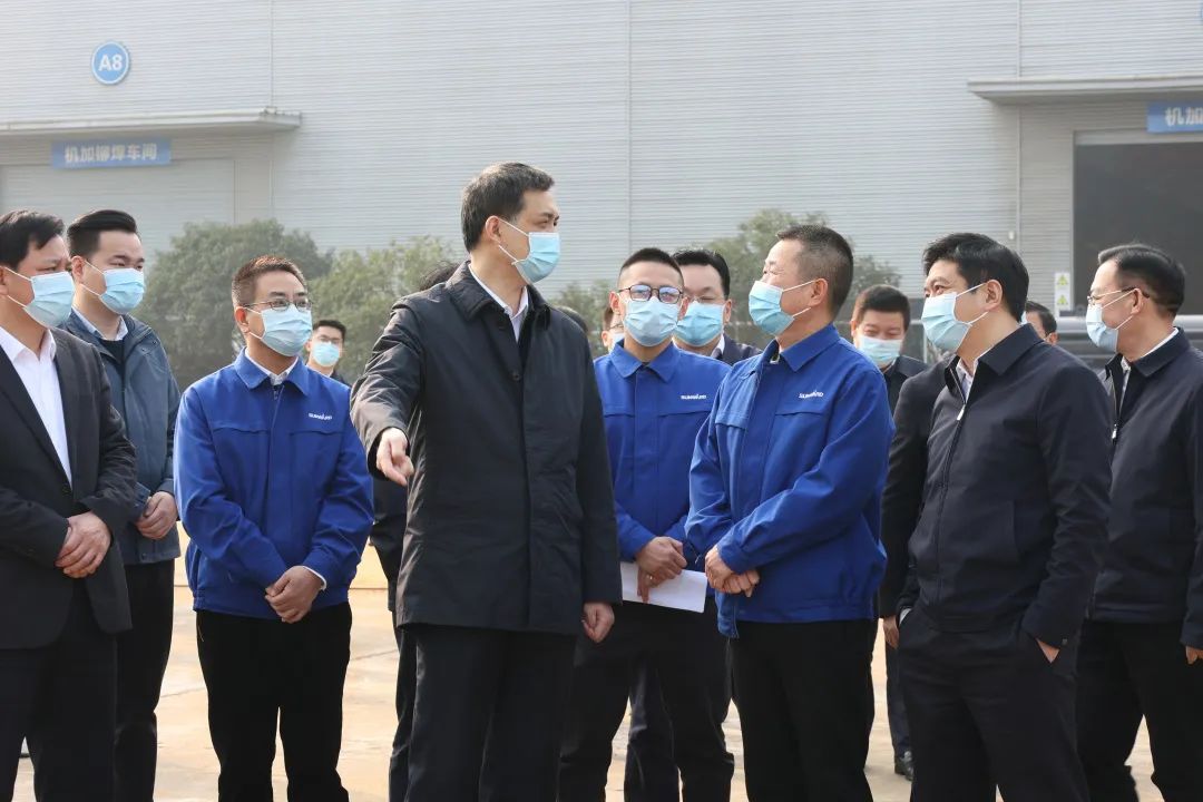 湖南省副省長周海兵調研山河智能