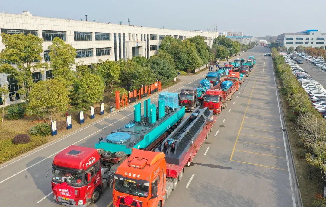 喜迎龍抬頭！山河智能大噸位PDP工法引孔式靜力壓樁機出征哥倫比亞