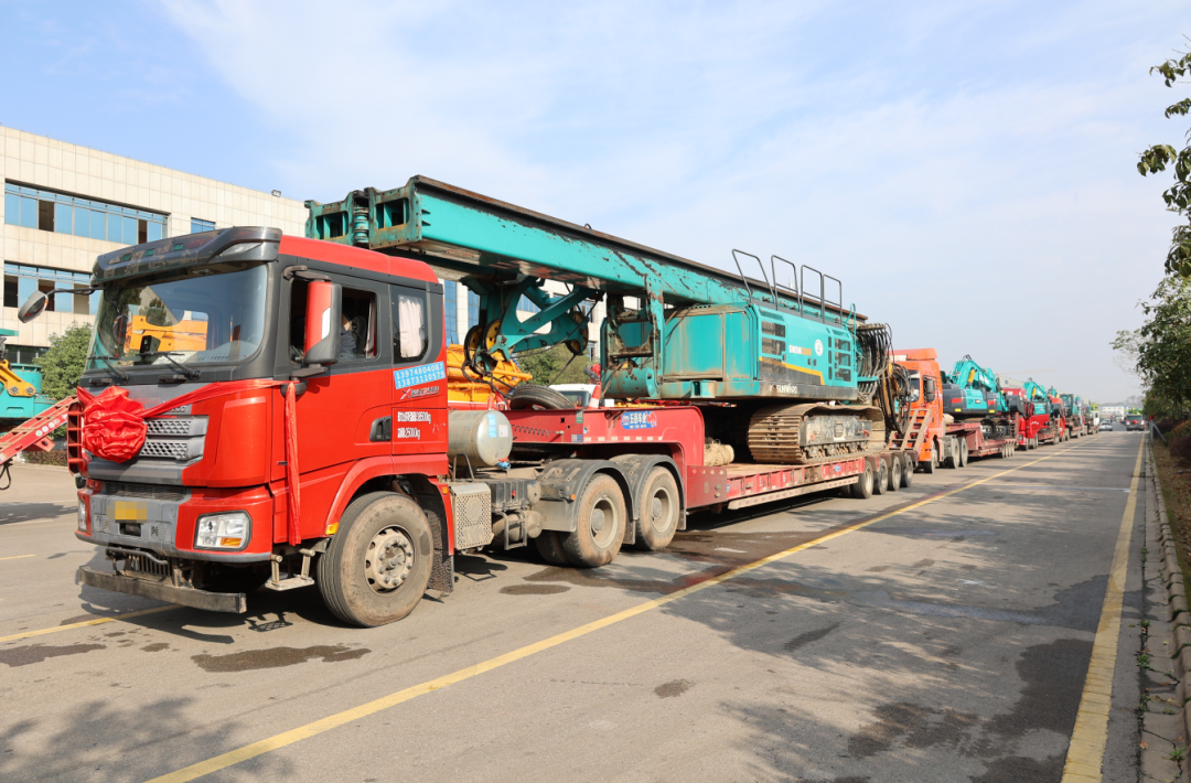 乘著自貿區改革的東風，山河智能二手工程機械揚帆出海