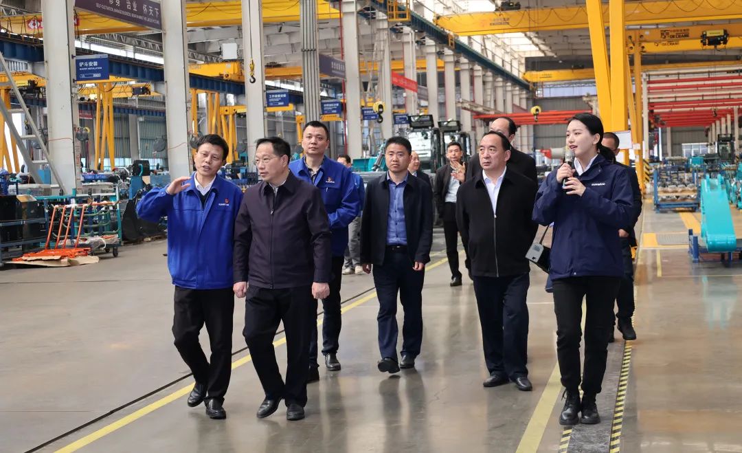 湖南省人大財經委調研山河智能