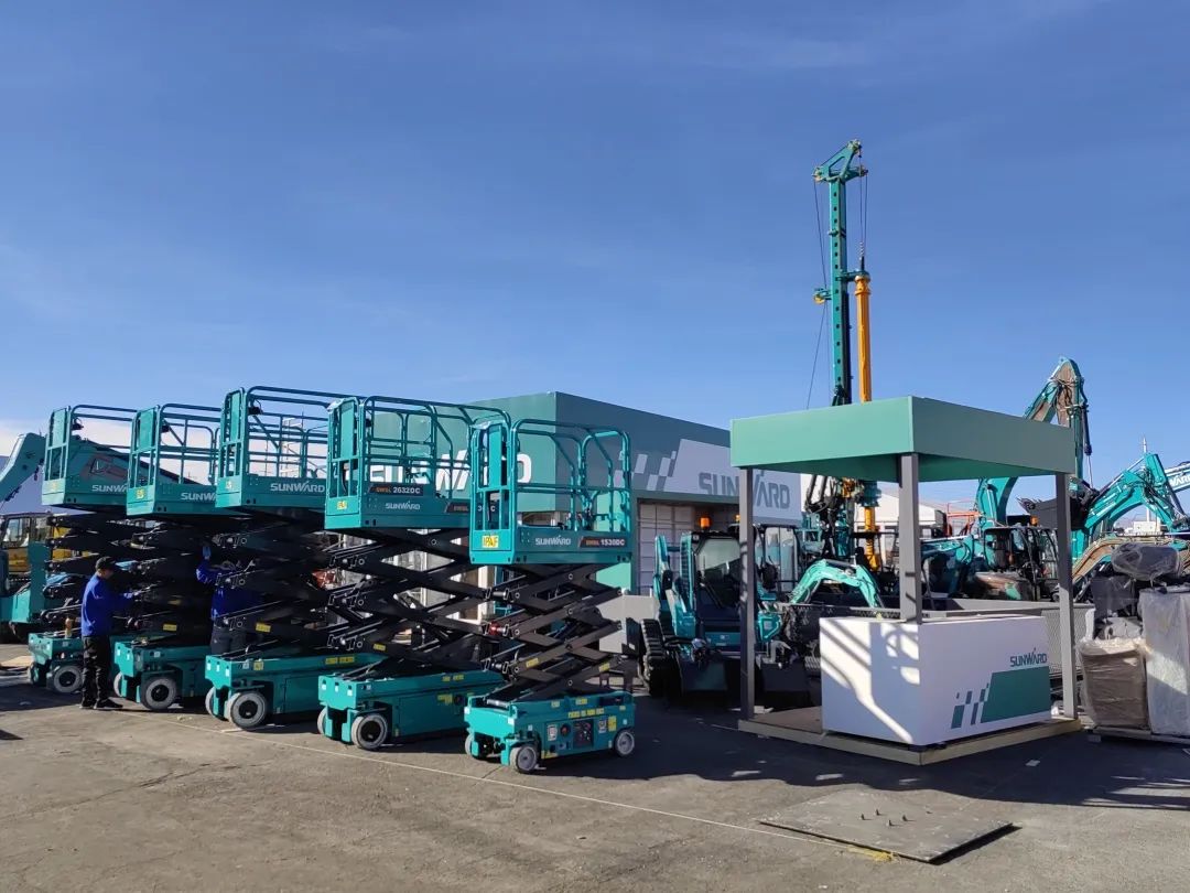 拉展直播 | 山河智能高空精品亮相2023美國拉展，哪款是你的最愛？