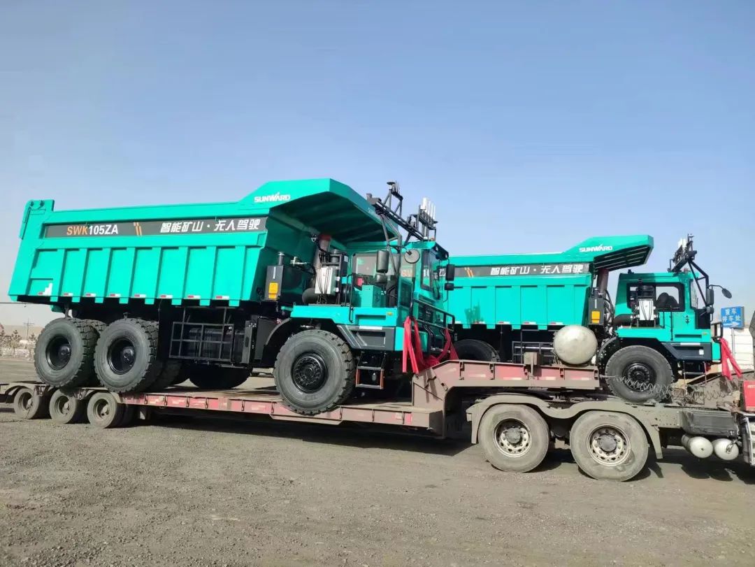 助力數智礦山建設！山河巨鼎無人駕駛礦卡再交付