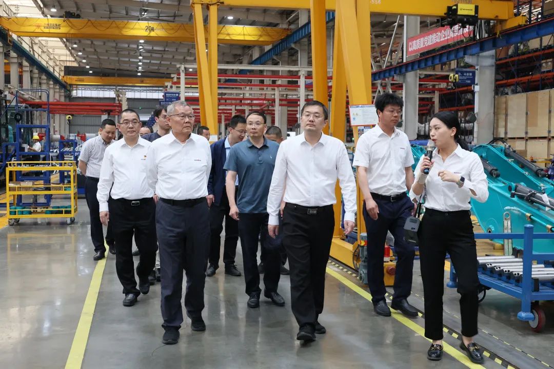 工業和信息化部安全生產司調研山河智能