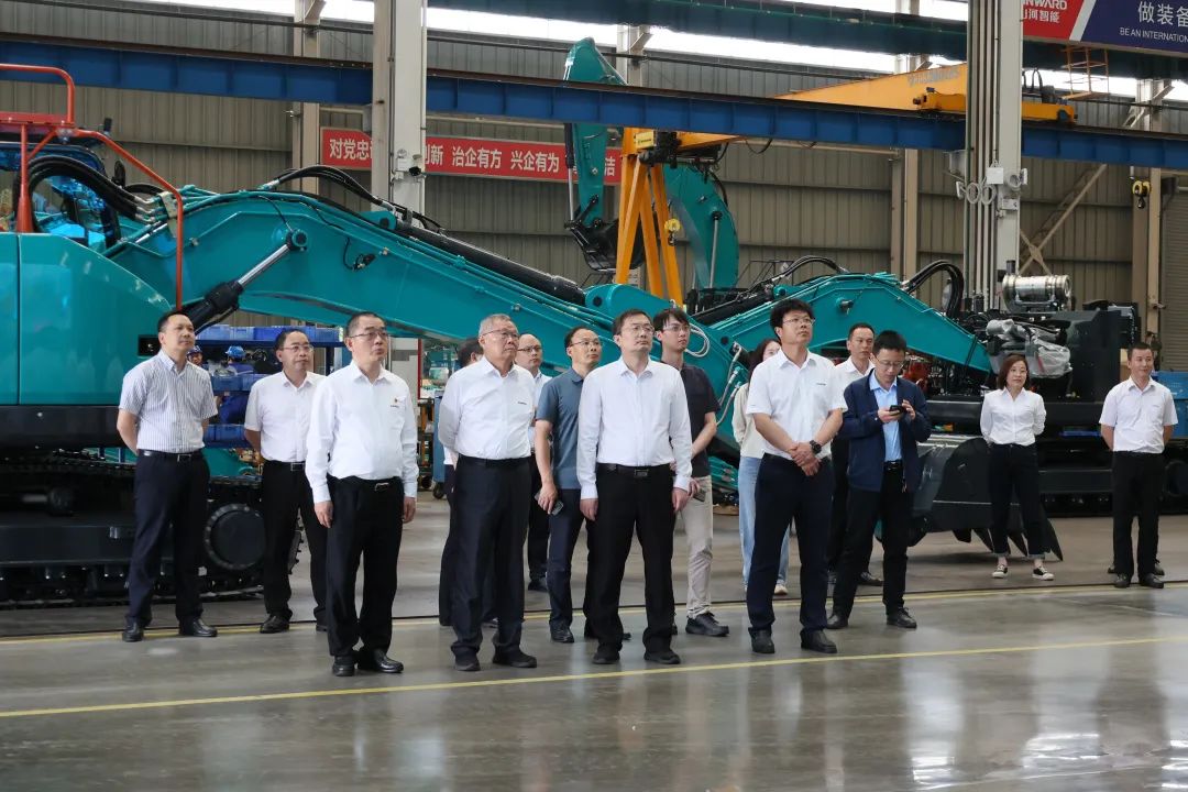 工業和信息化部安全生產司調研山河智能