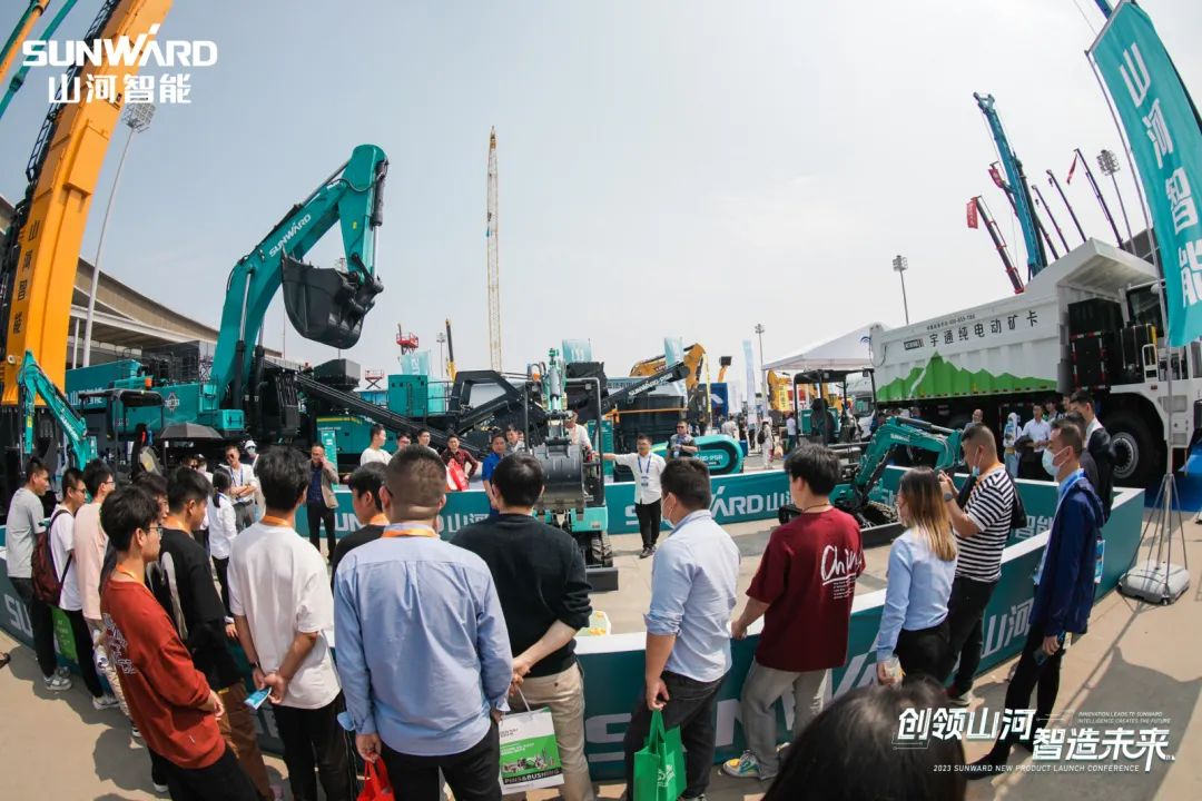 2023 CICEE | 山河智能亮相2023長沙國際工程機械展！智能化、電動化產品站C位