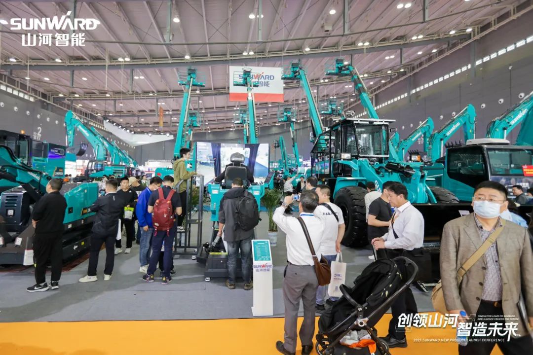2023 CICEE | 山河智能亮相2023長沙國際工程機械展！智能化、電動化產品站C位