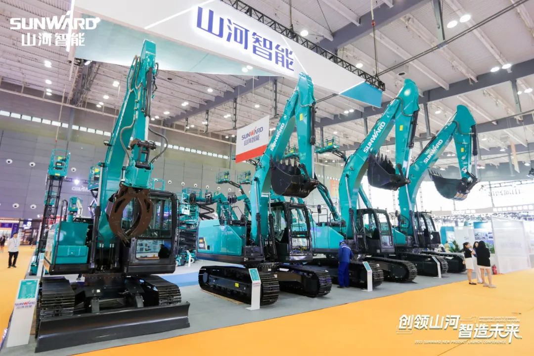 2023 CICEE | 山河智能亮相2023長沙國際工程機械展！智能化、電動化產品站C位