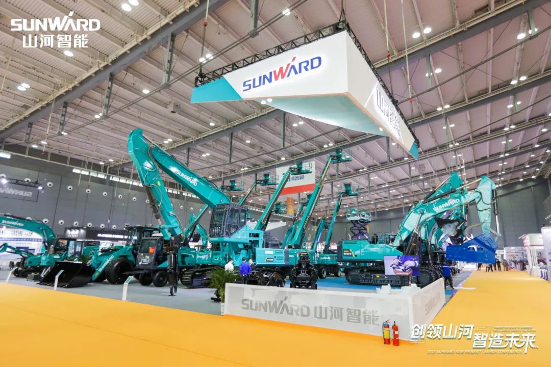 2023 CICEE | 山河智能亮相2023長沙國際工程機械展！智能化、電動化產品站C位