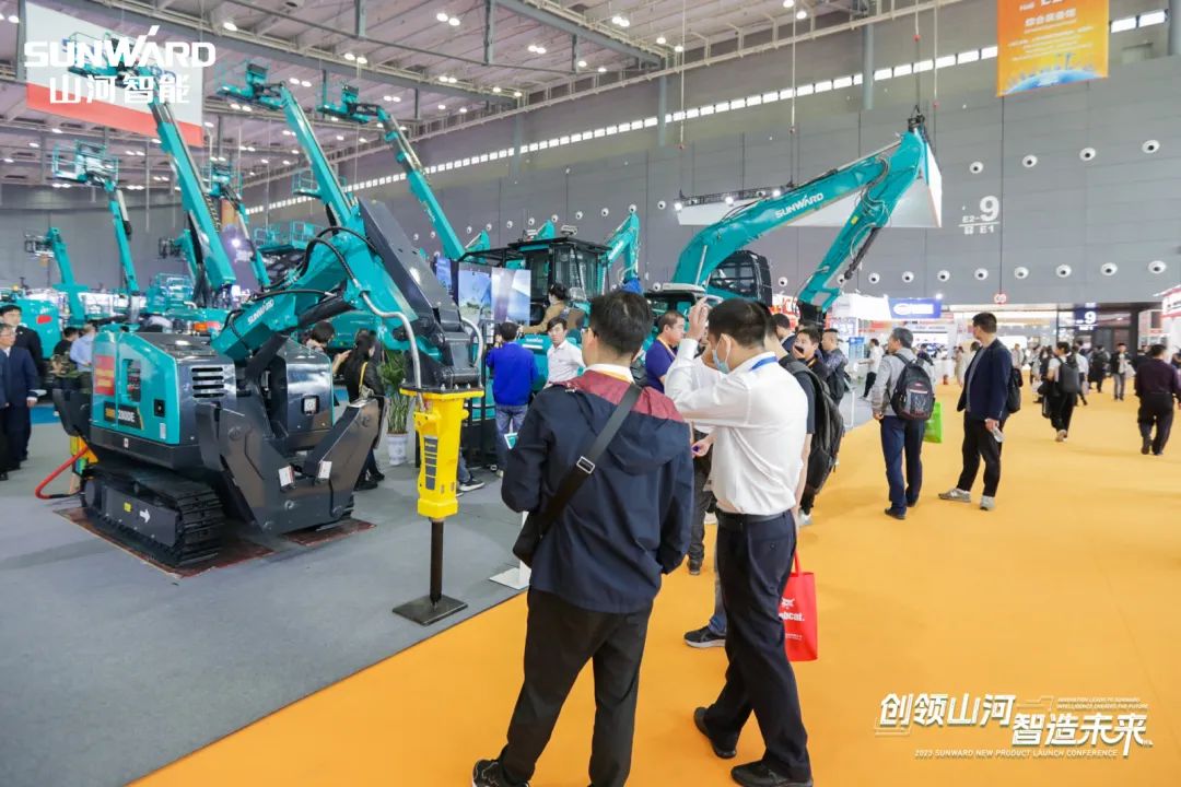 閃耀2023 CICEE！看山河智能“明星產品”有多“炫”