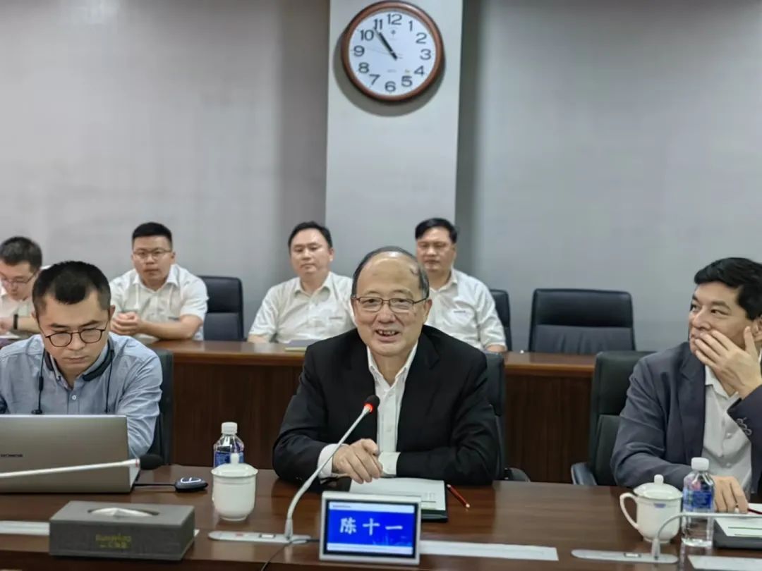 中國科學院院士陳十一率隊到訪山河智能