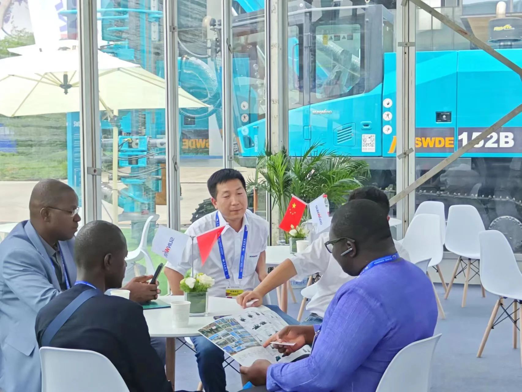 逐夢非洲，攜手同行！山河智能亮相第三屆中非經貿博覽會