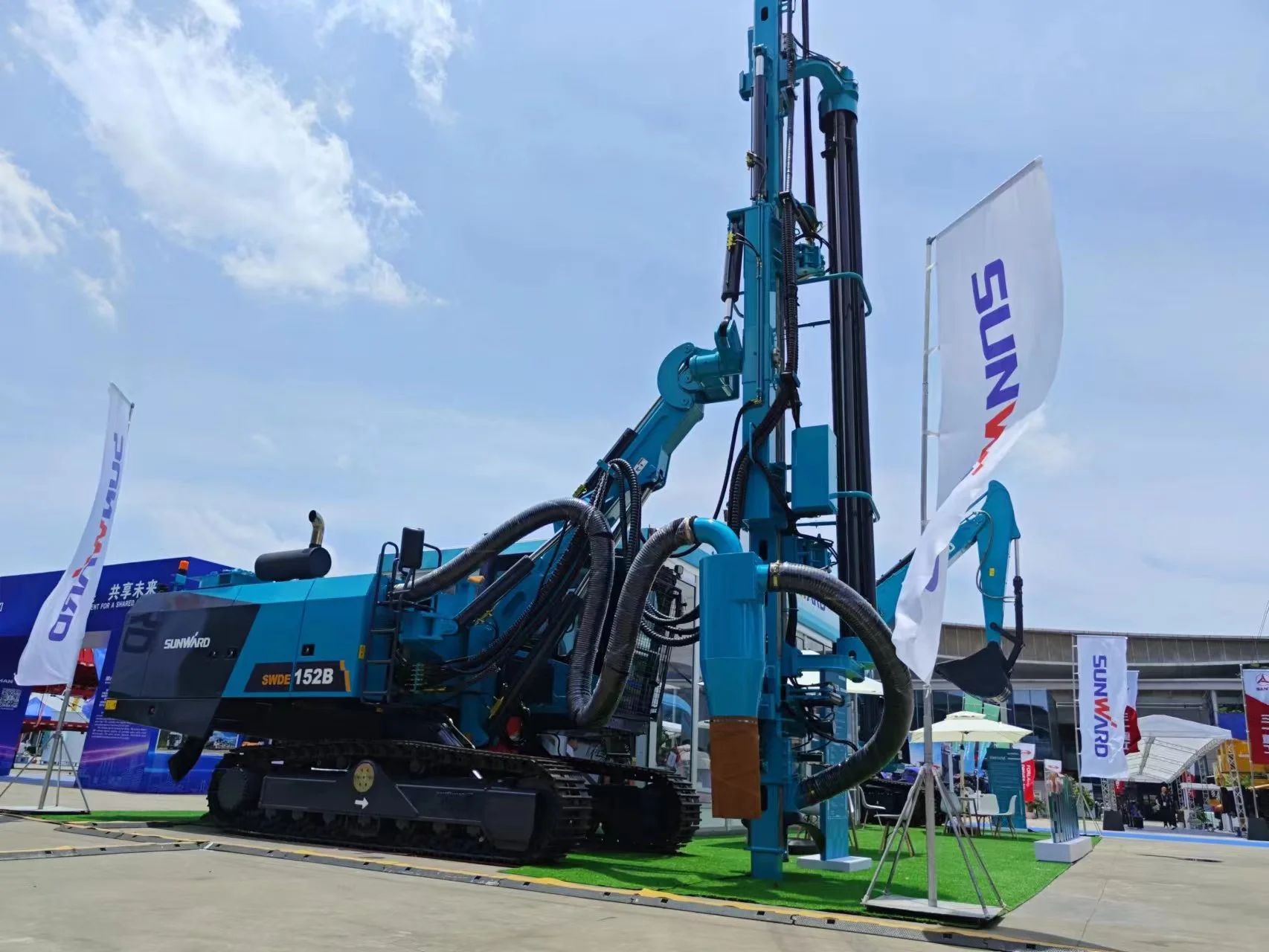 逐夢非洲，攜手同行！山河智能亮相第三屆中非經貿博覽會