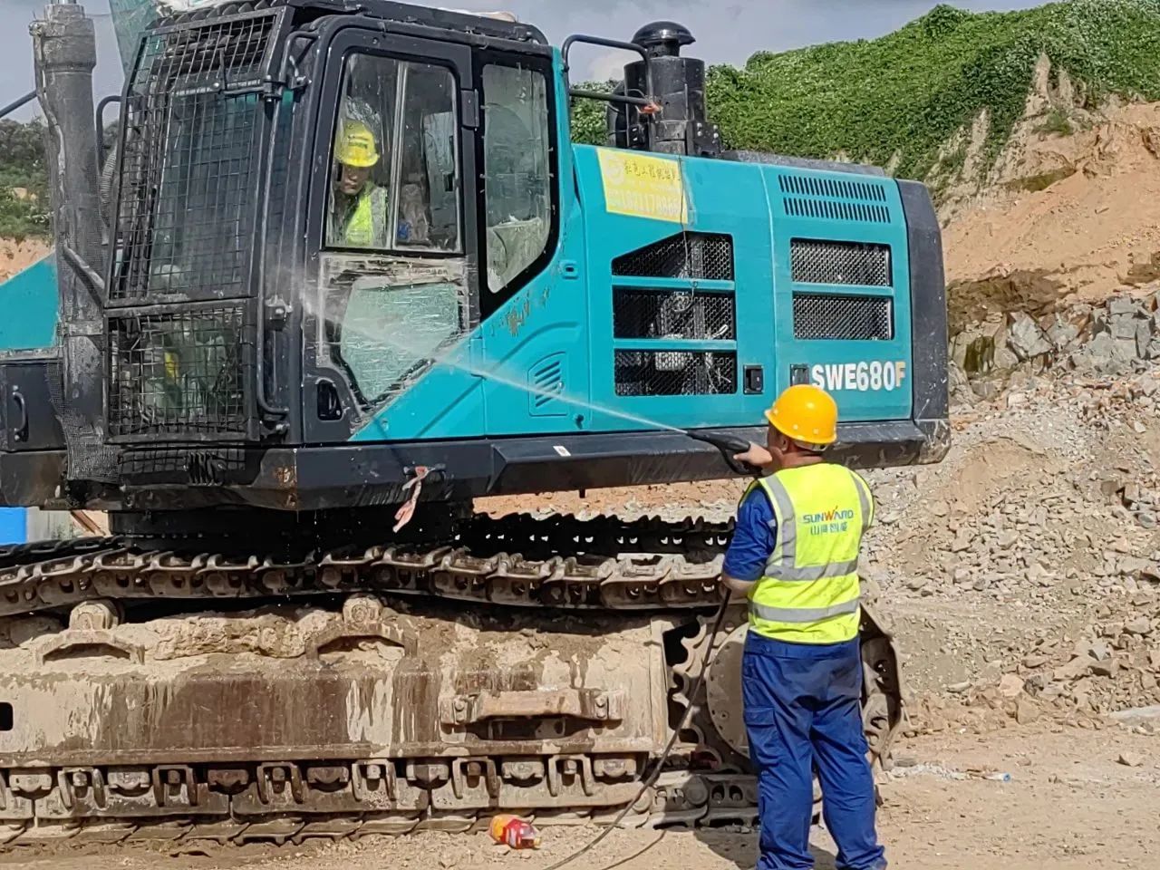 步履不停，服務不止！山河智能挖掘機服務萬里行火熱進行中