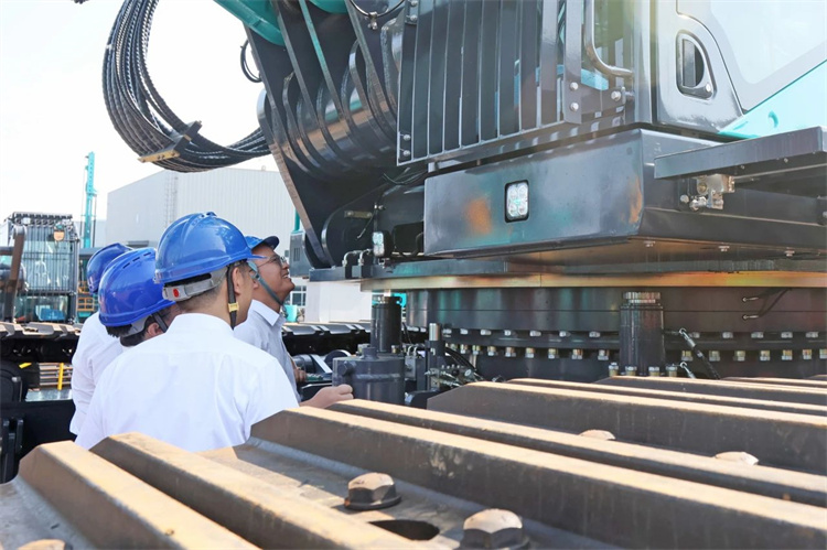 山河智能樁工機械再添強將！SWDM800H旋挖鉆機順利下線