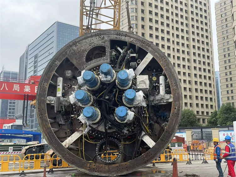 首戰華東市場！中鐵山河杭德市域鐵路工程地莫區間左線盾構機順利始發