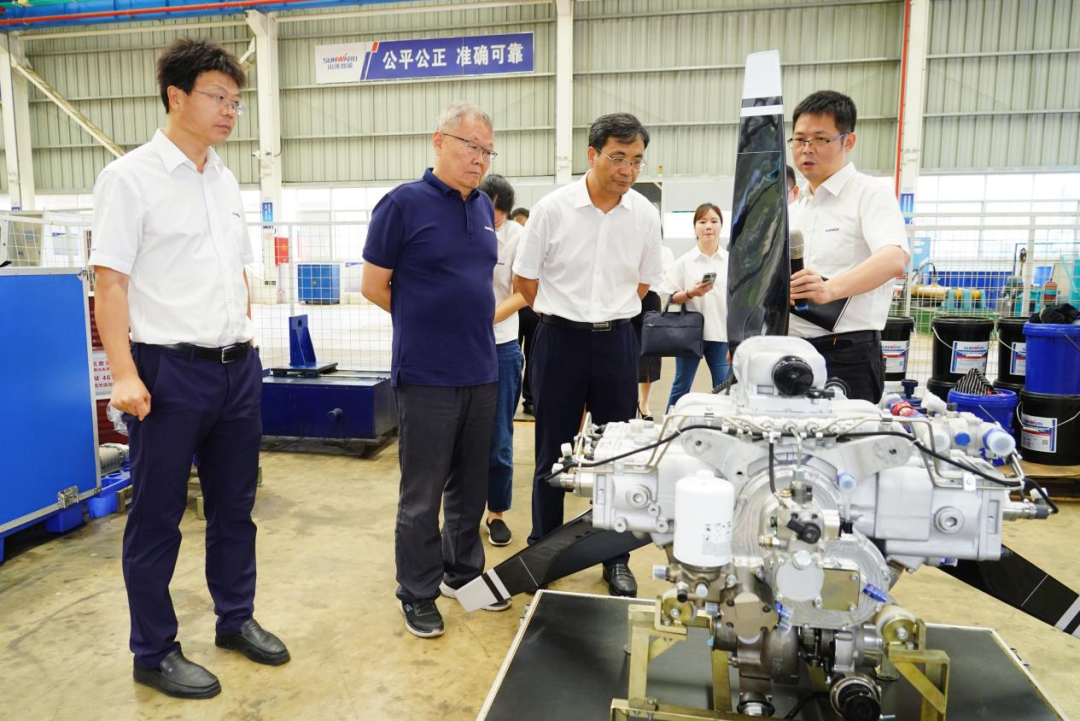 湖南省人社廳廳長李永軍調研山河智能