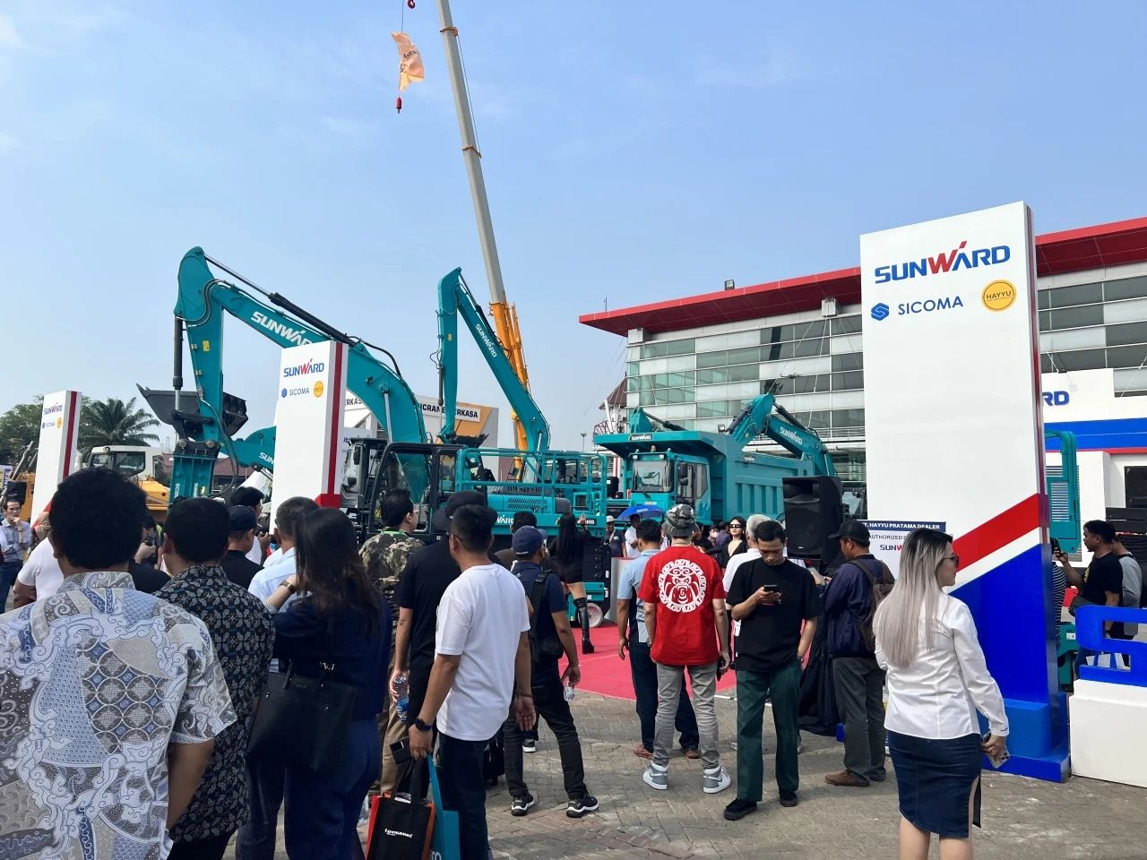 深耕細作，逆勢增長！山河智能盛裝亮相印尼雅加達礦業展