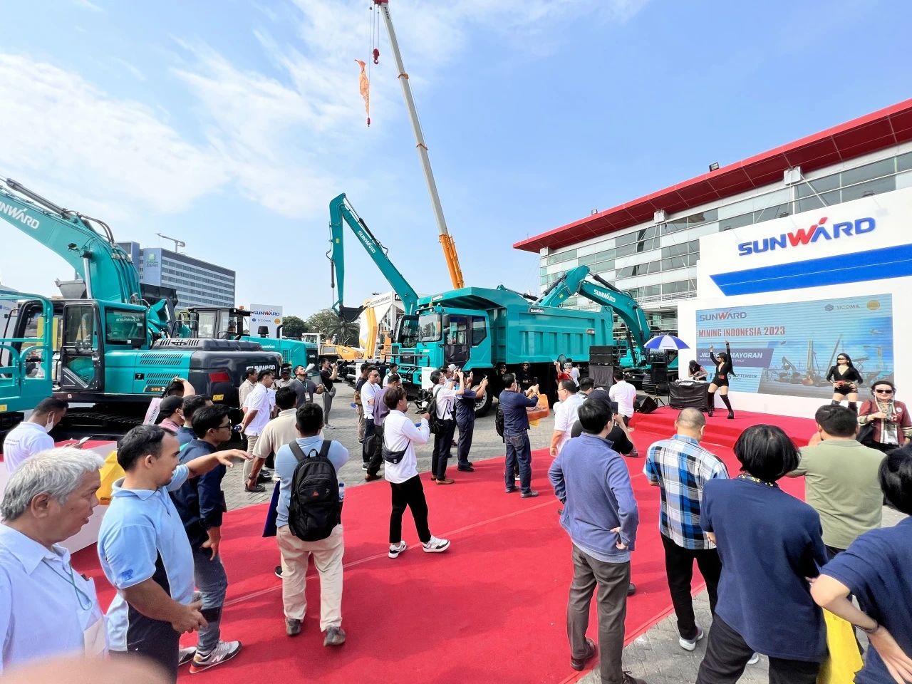 深耕細作，逆勢增長！山河智能盛裝亮相印尼雅加達礦業展