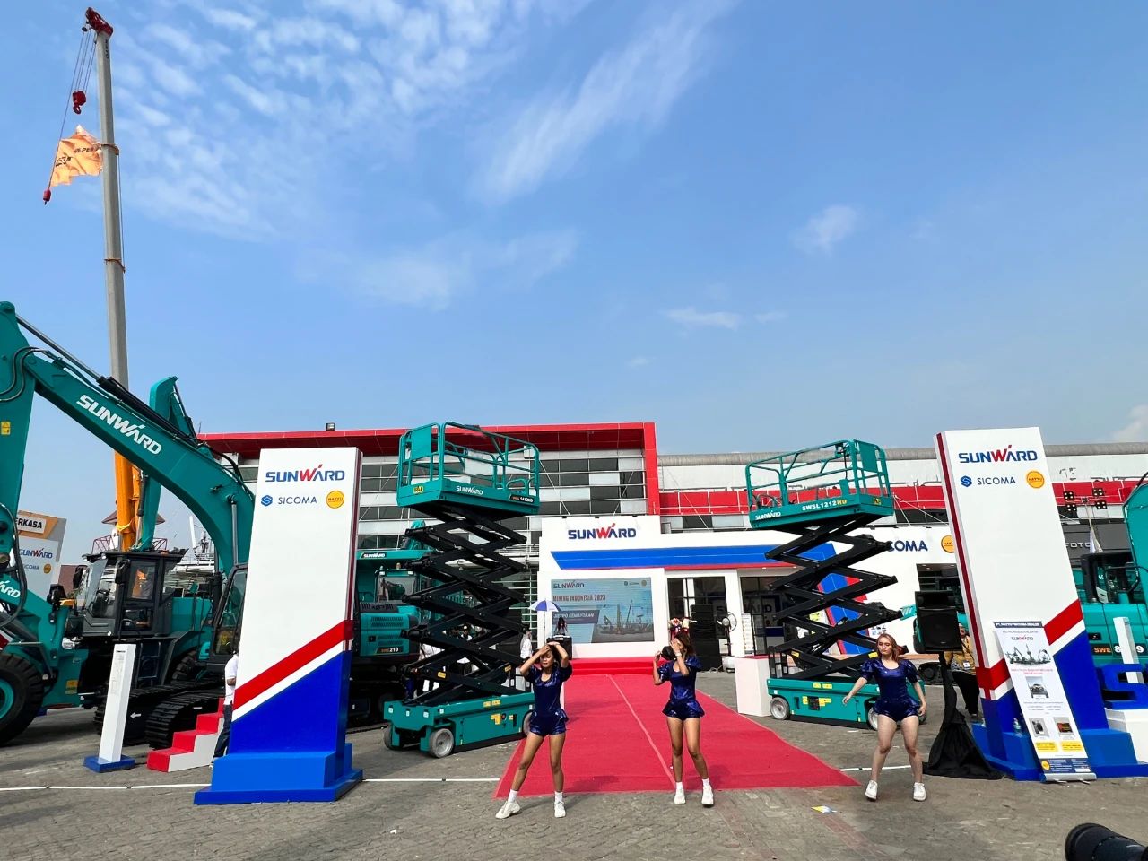 深耕細作，逆勢增長！山河智能盛裝亮相印尼雅加達礦業展