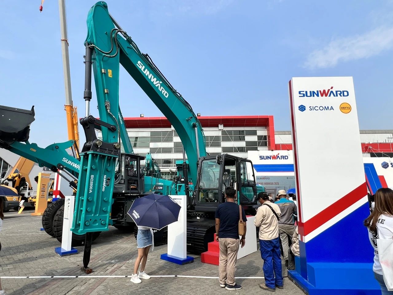 深耕細作，逆勢增長！山河智能盛裝亮相印尼雅加達礦業展