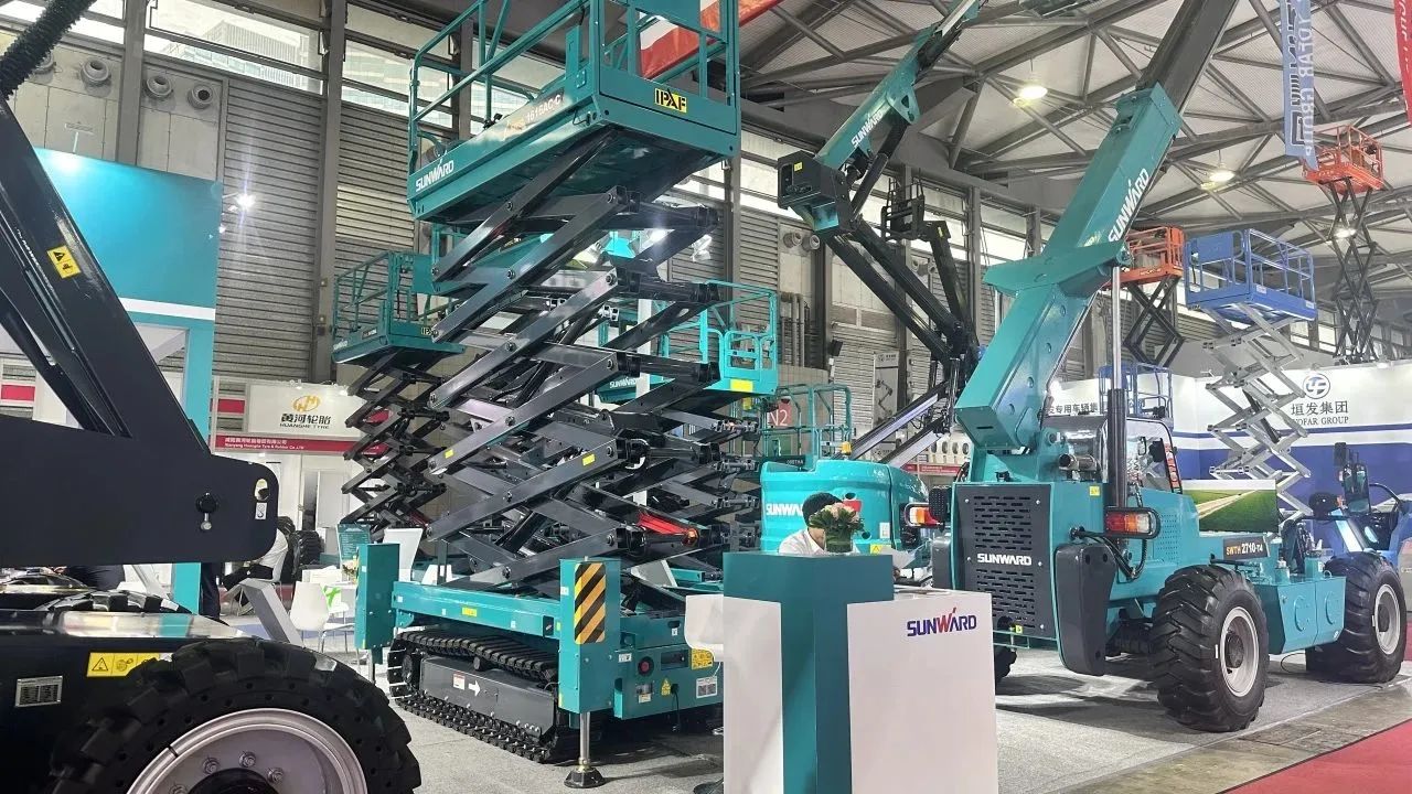 精品出擊，閃耀魔都！山河智能全系列高空機械亮相2023亞洲國際高空展