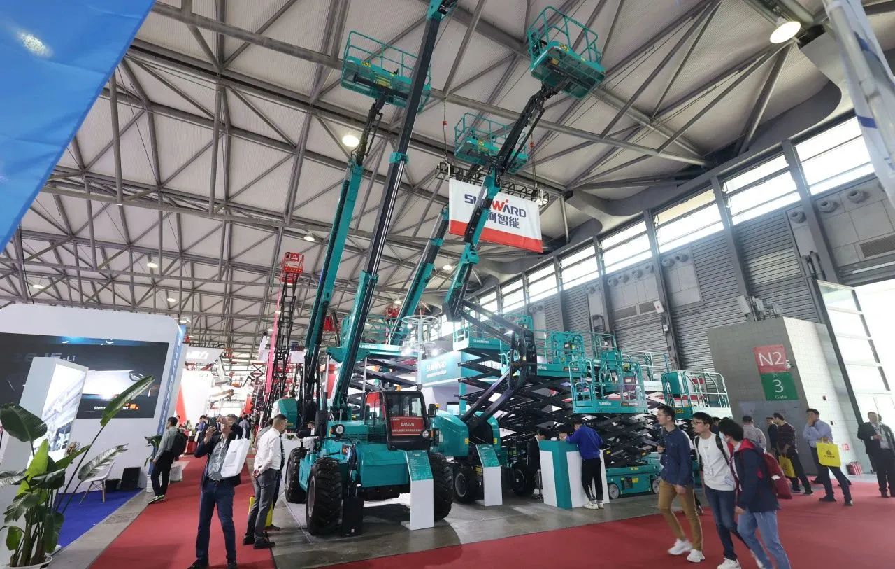 精品出擊，閃耀魔都！山河智能全系列高空機械亮相2023亞洲國際高空展