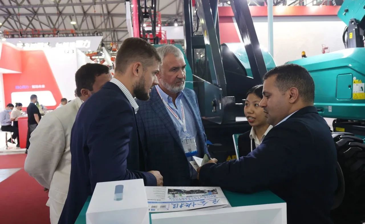 精品出擊，閃耀魔都！山河智能全系列高空機械亮相2023亞洲國際高空展