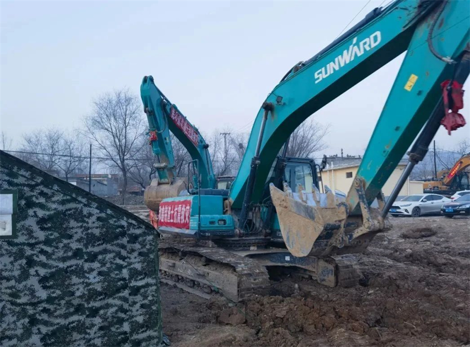 支援抗震救災一線，山河智能在行動！