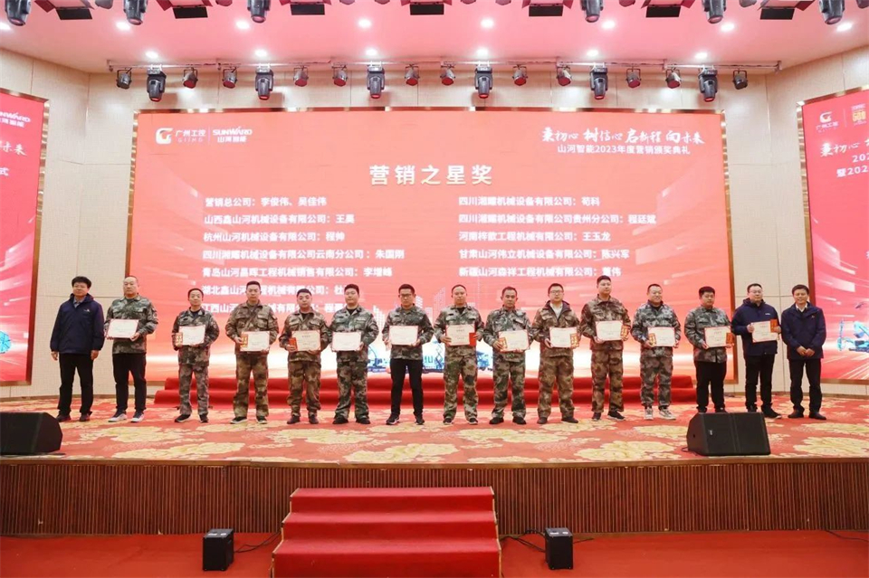 新春第一課，開啟新征程！山河智能2024年營銷春季培訓成功舉行